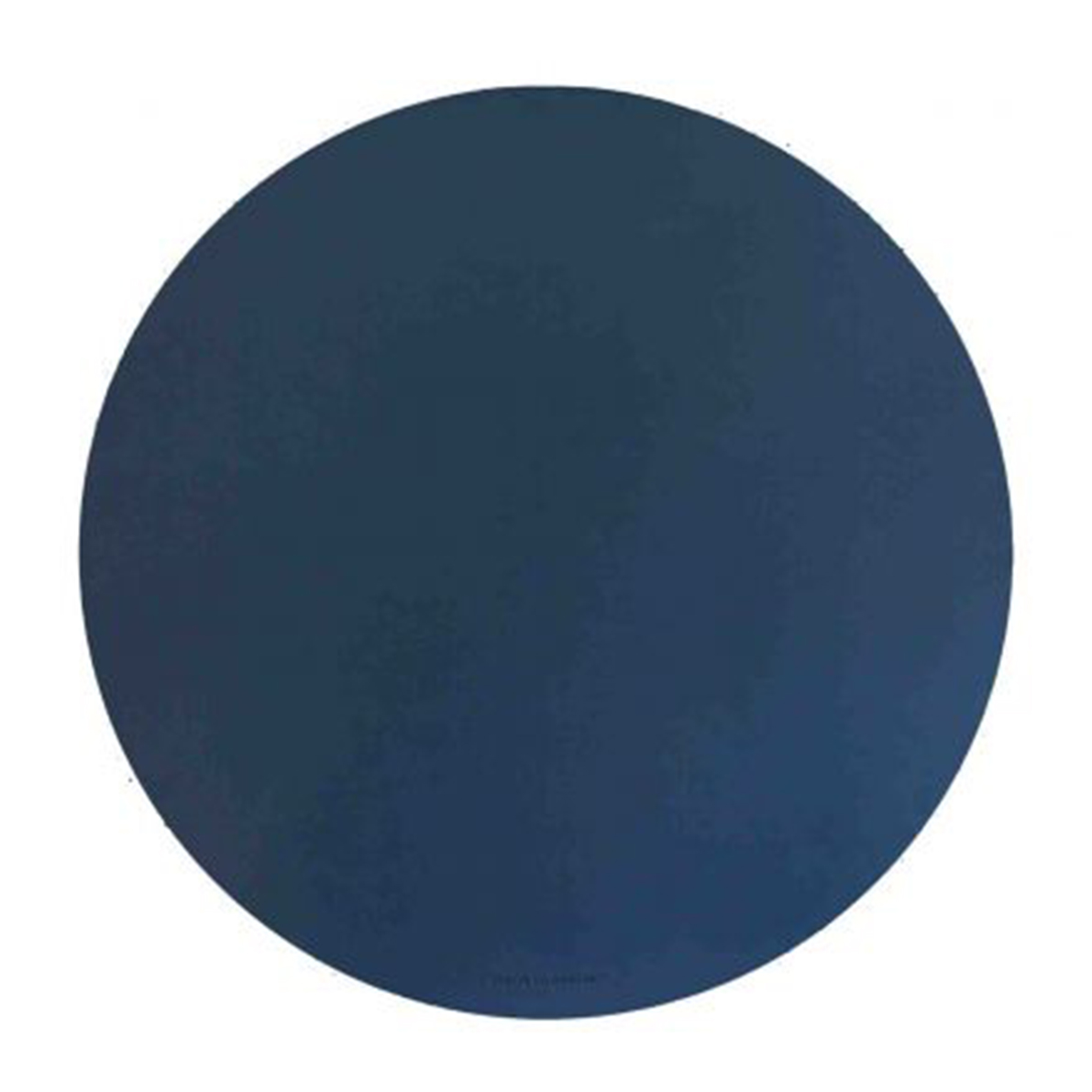 BLUE ROUND PU PLACEMAT