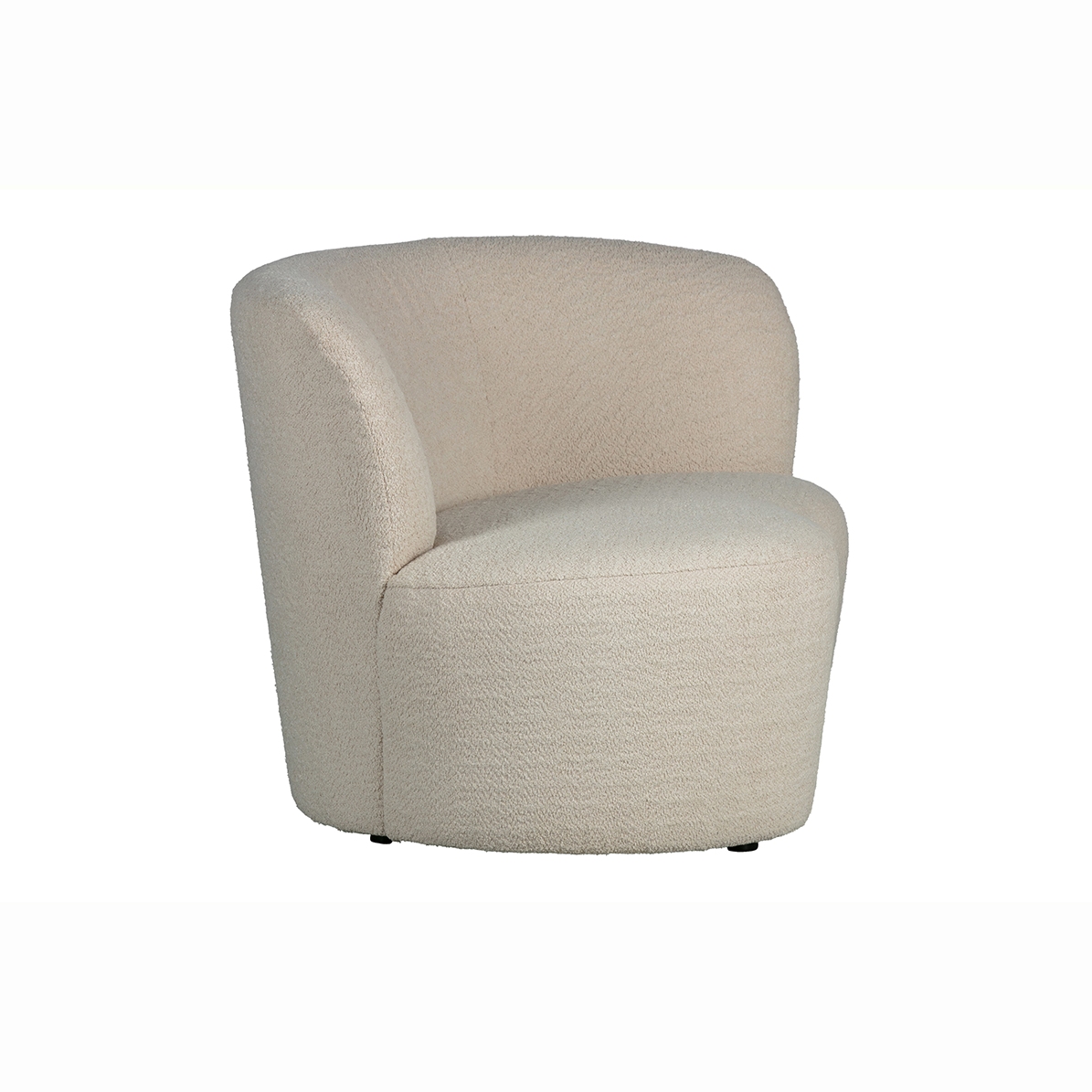 STONE RIGHT CREME LOUNGE CHAIR 2