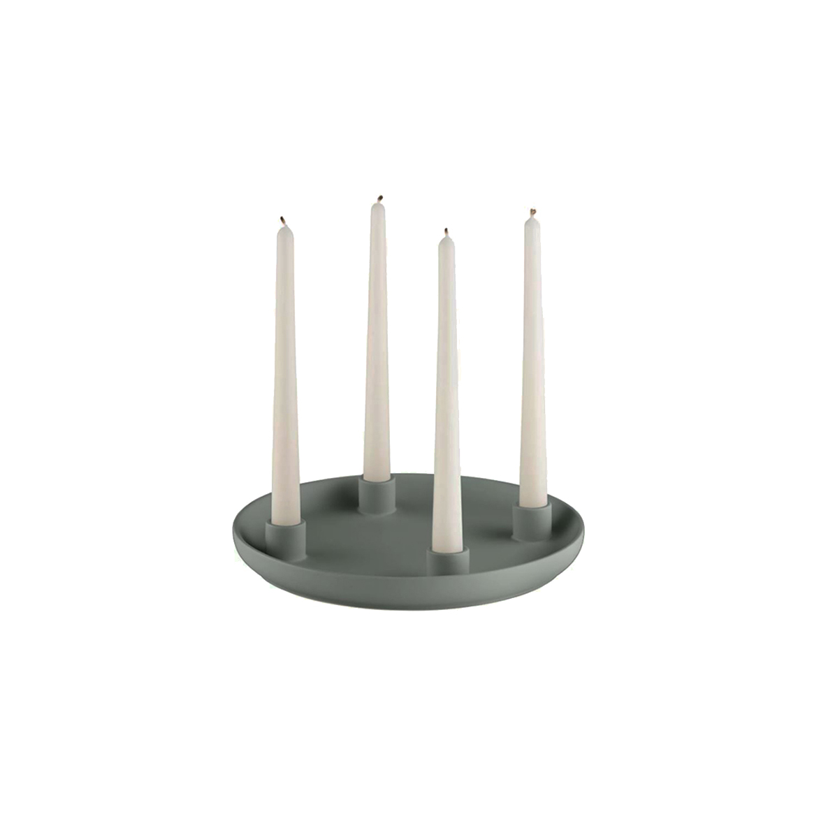 ADVENT GREEN CANDLE HOLDER