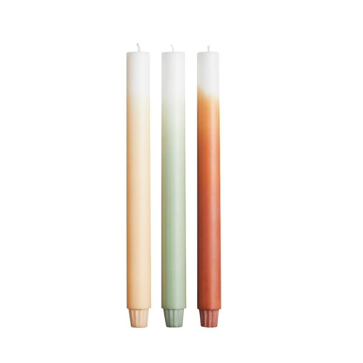 GRADIENT PINE SET OF CANDLES