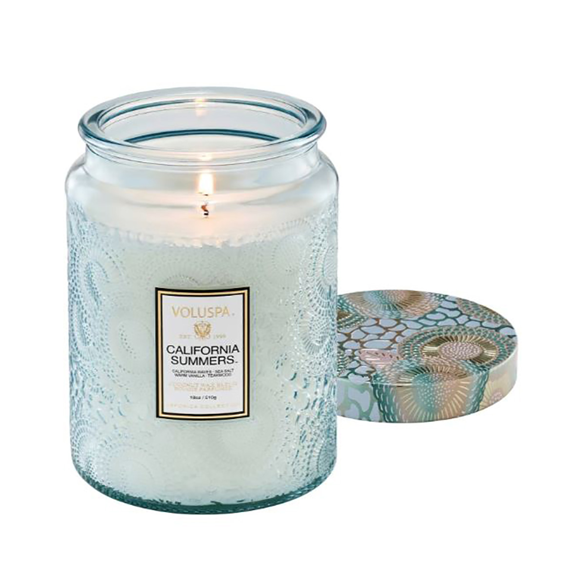 CALIFORNIA SUMMERS LARGE JAR CANDLE 