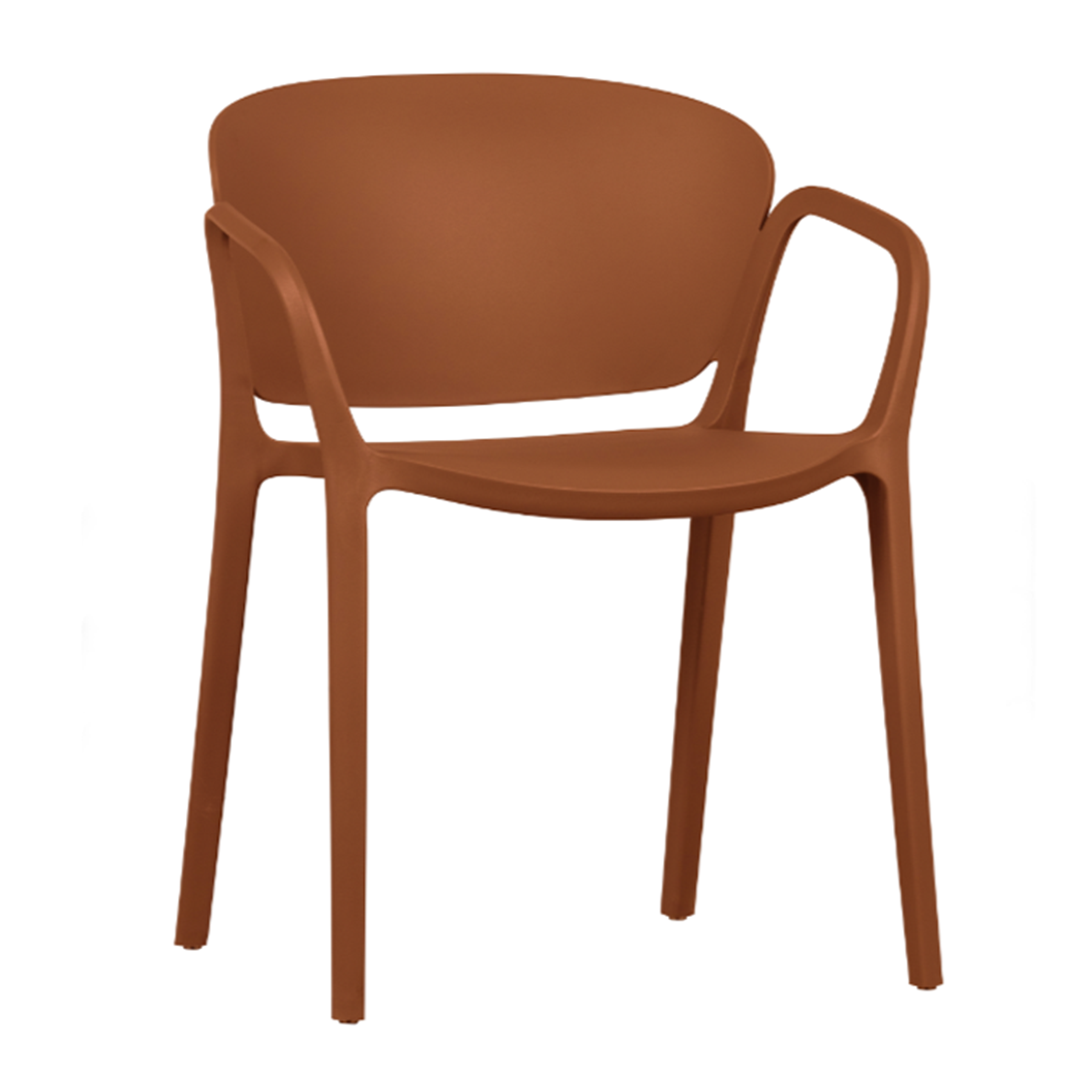 BENT OUTDOOR DINING CHAIR 