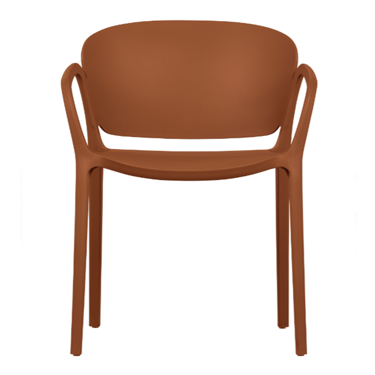 BENT OUTDOOR DINING CHAIR 1