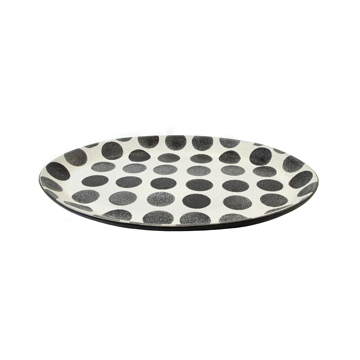 DARQUE SMALL SPOTTED PLATTER 