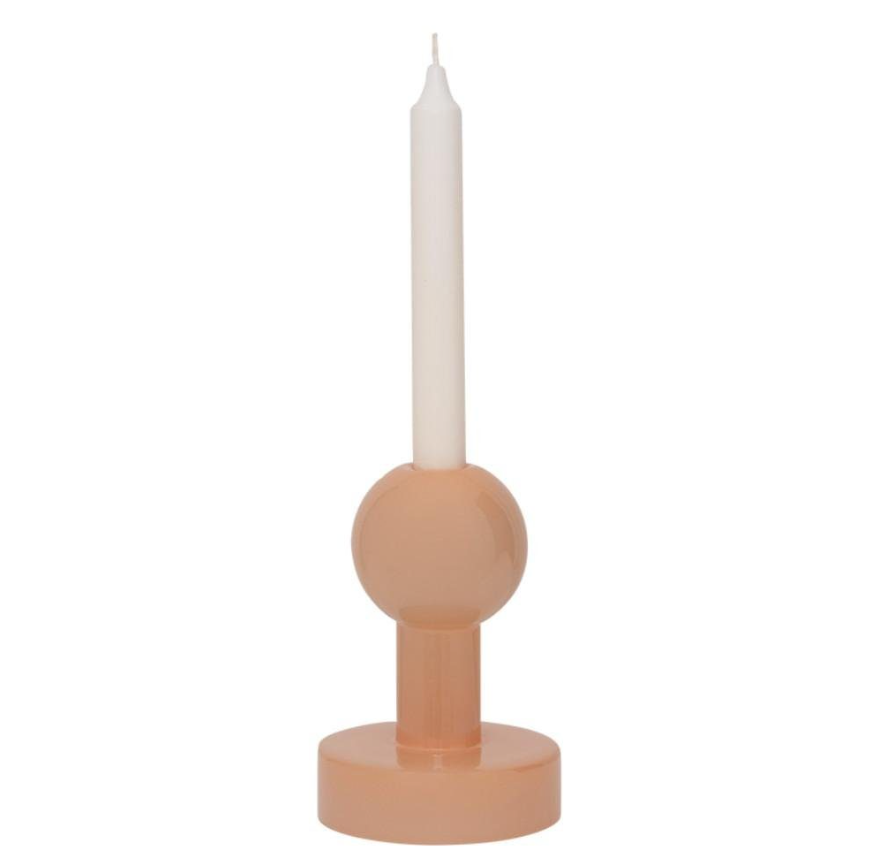 PALLO PINK CANDLE HOLDER 2