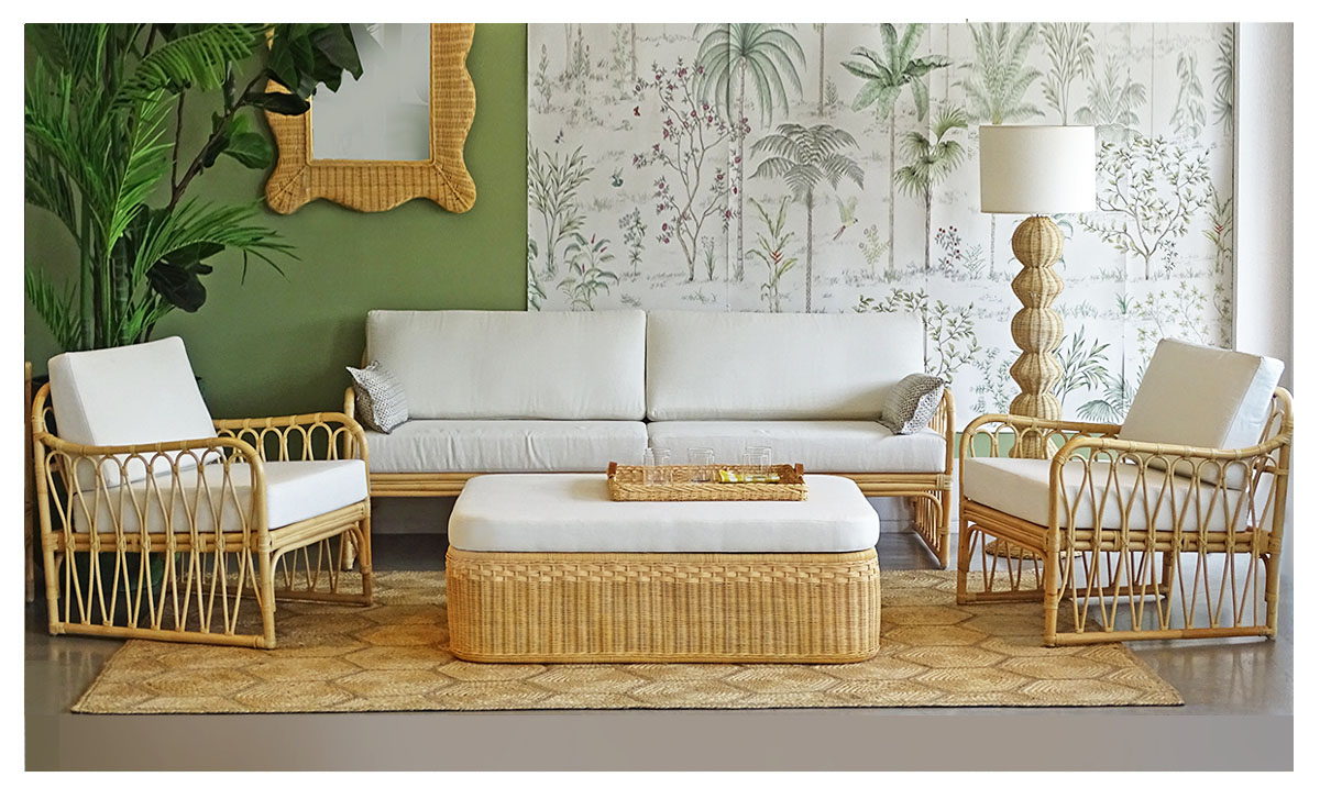 bamboo living room