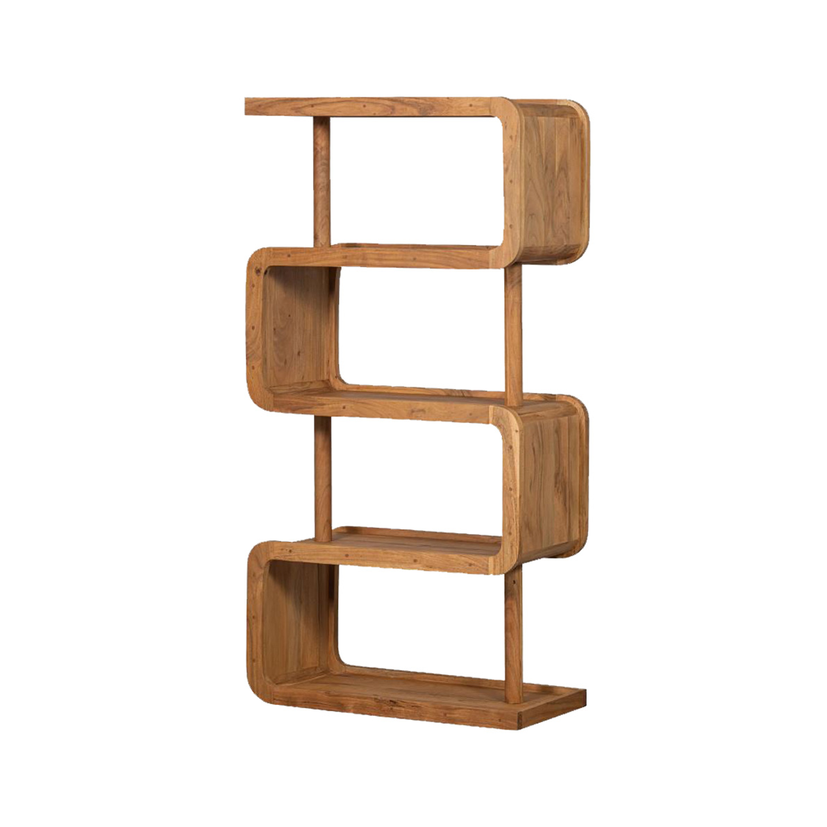 Living, Bookcases & Bookshelves RATTLE NATURAL BOOKCASE | Mavriki & CO