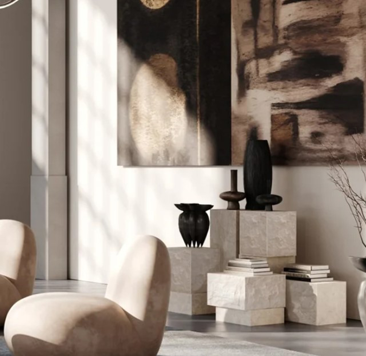 Living, Side tables TEMPLE TALL SIDE TABLE | Mavriki & CO