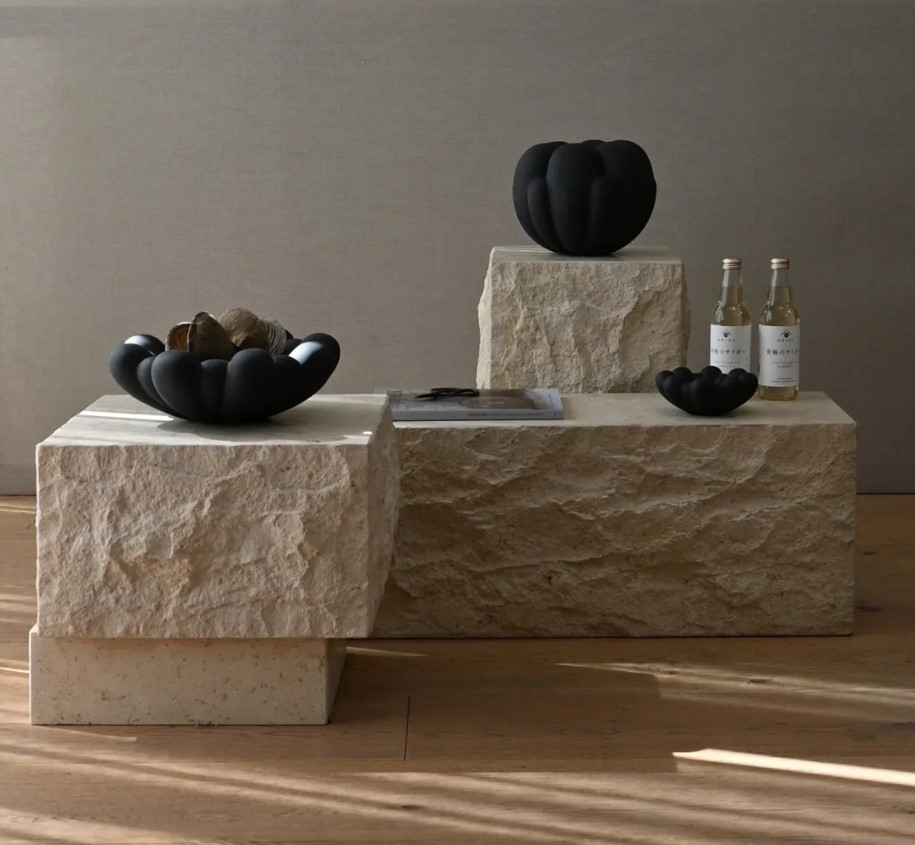 Καθιστικό, Τραπέζια πλαϊνα TEMPLE TALL SIDE TABLE | Mavriki & CO