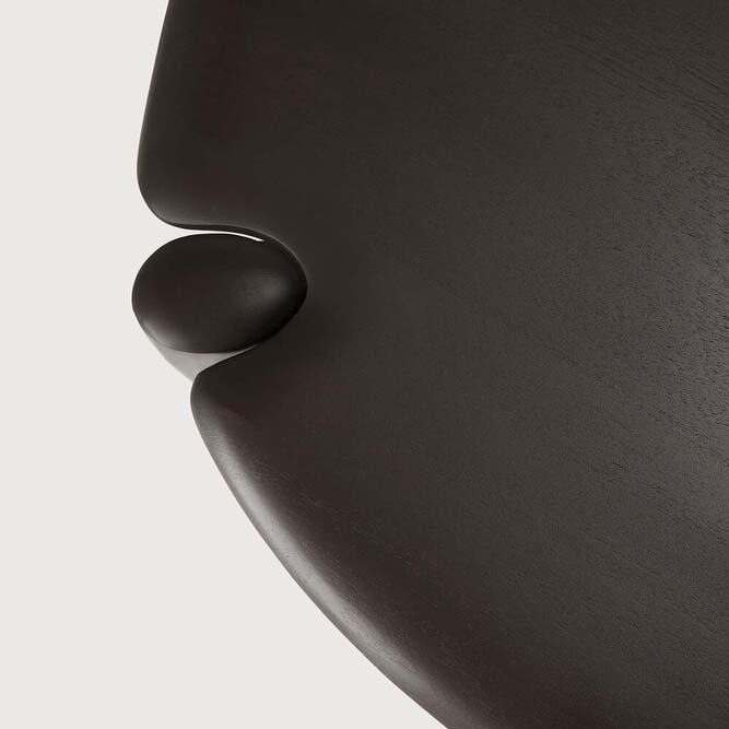PI C/T ROUND MAHOGANY D.BROWN 