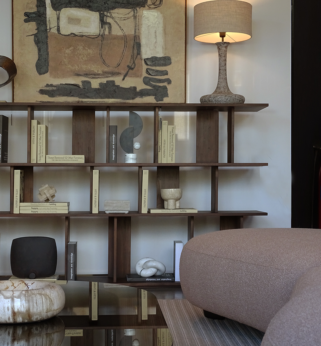 Living, Bookcases & Bookshelves IRREGULAR RACK BOOKCASE | Mavriki & CO