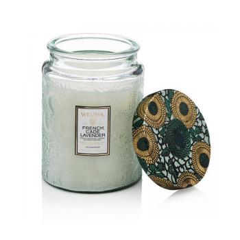 FRENCH CADE LAVENDER LARGE JAR