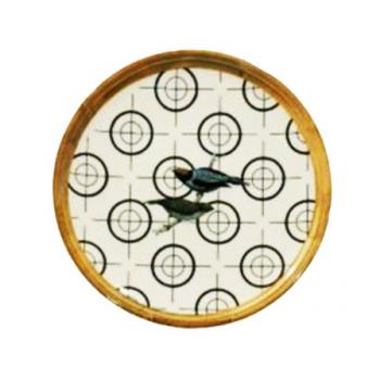 SQUAB BIRDS DINNER PLATE