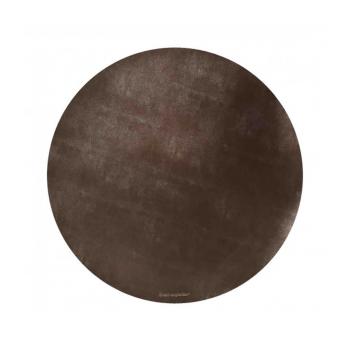 BRASS ROUND PU PLACEMAT