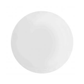 WHITE ROUND PU PLACEMAT 