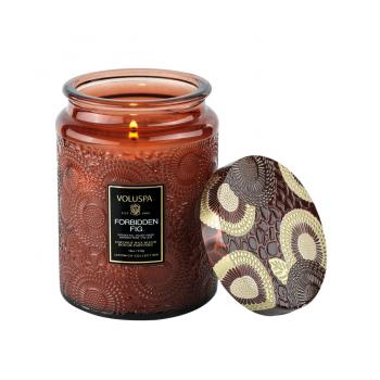 FORBIDDEN FIG L GLASS JAR