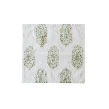 PAISLEY ALMOND SET4 