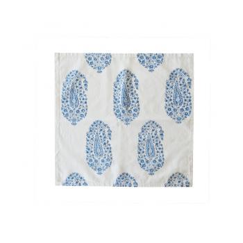PAISLEY BLUE SET4 