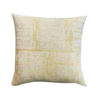 BOGOLAN JACQUARD YELLOW CUSHION