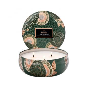 TEMPLE MOSS TIN SCENTED CANDLE