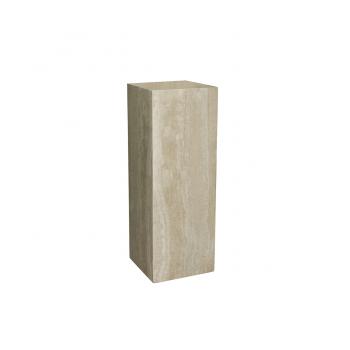 STONE TRAVERTINO HIGH PEDESTAL