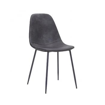 FOUND ANTIQUE GREY CHAIR