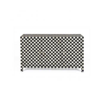 INLAY CHECKBOARD SIDEBOARD