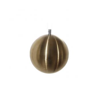 RUST BAUBLE ORNAMENT
