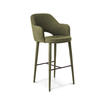COSY BARSTOOL OLIVE GREEN 