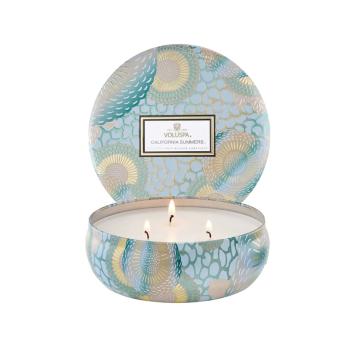 CALIFORNIA SUMMERS 3WICK CANDLE 