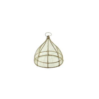 ABACA ROUND S GREEN FOOD COVER 