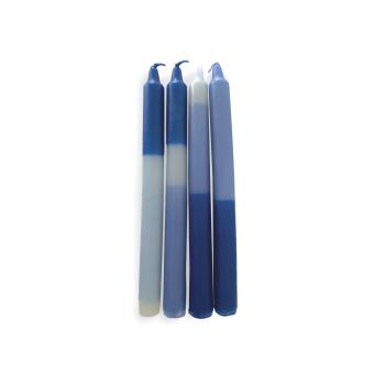 PER BLUE SET OF 4 CANDLES