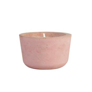 ROOT OUTDOOR SCENTED CANDLE IN LARGE PINK POT