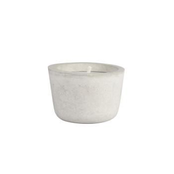 ROOT OUTDOOR SCENTED CANDLE IN SMALL GREY POT