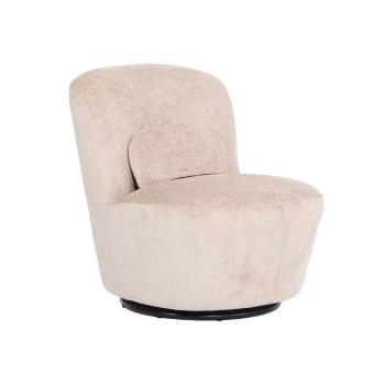 MAYFAIR ALMOND SWIVEL ARMCHAIR 