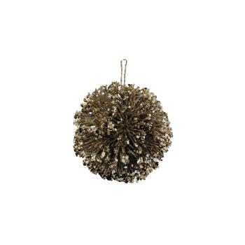 GLITTER FIR NEEDLE  D12 X-MAS BALL 
