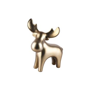 REINDEER STANDING GOLD