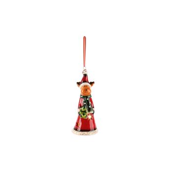 RUDOLPH HANG. ORNAMENT W LED 