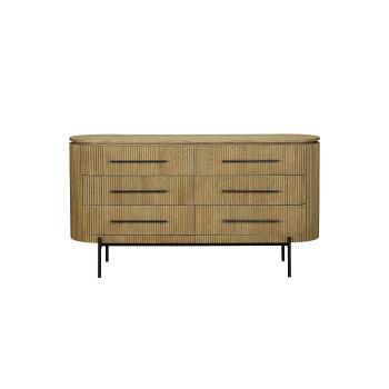 MALIBU CHEST OF 6 DRAWERS 