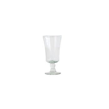 STRAIGHT STEMMED WHITE GLASS