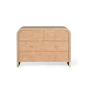 INLAY CHEST OF DRAWERS