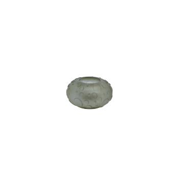 FINLEY M MATT OLIVE GREEN TEALIGHT 