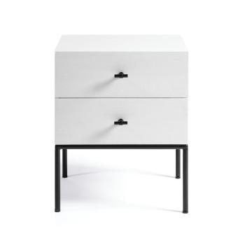 ROMA W BLACK LEGS BEDSIDE
