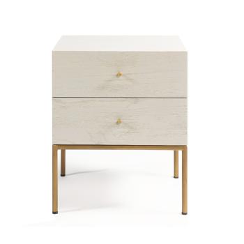 ROMA W GOLD LEGS BEDSIDE 