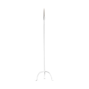 LIZZIE T OFF WHITE CANDLE HOLDER 