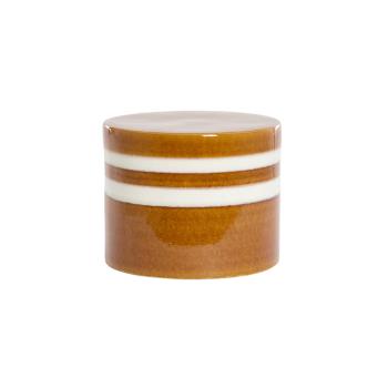 MOOCA S COGNAC/WHITE SIDE TABLE