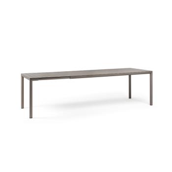TEVERE L TORTORA EXTENDABLE DINING TABLE