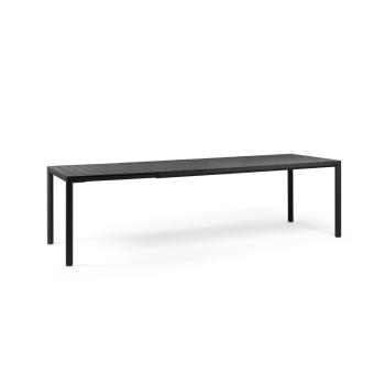 TEVERE L ANTRACITE  EXTENDABLE DINING TABLE