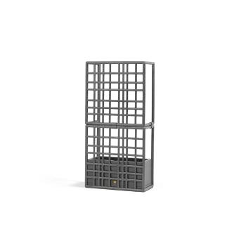 SPARIO 2 MODULAR PARTITION BASALTO 