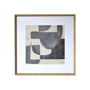 PERSPECTIVE IN BLUE II PAINTING